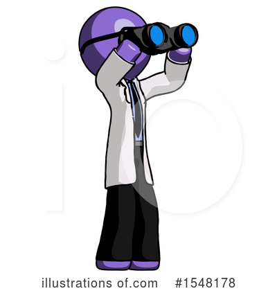 Royalty-Free (RF) Purple Design Mascot Clipart Illustration by Leo Blanchette - Stock Sample #1548178