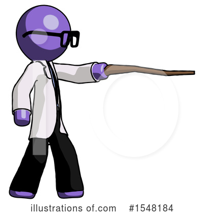 Royalty-Free (RF) Purple Design Mascot Clipart Illustration by Leo Blanchette - Stock Sample #1548184