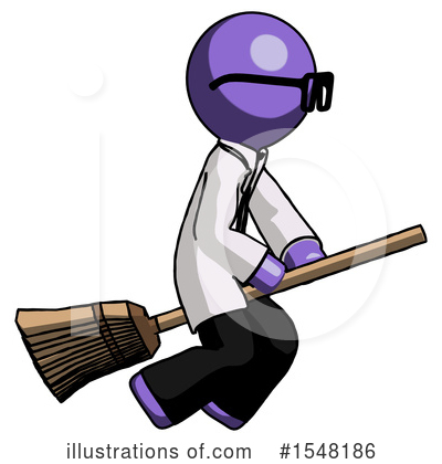 Royalty-Free (RF) Purple Design Mascot Clipart Illustration by Leo Blanchette - Stock Sample #1548186
