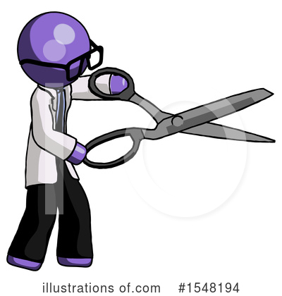 Royalty-Free (RF) Purple Design Mascot Clipart Illustration by Leo Blanchette - Stock Sample #1548194