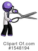 Purple Design Mascot Clipart #1548194 by Leo Blanchette