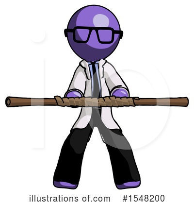 Royalty-Free (RF) Purple Design Mascot Clipart Illustration by Leo Blanchette - Stock Sample #1548200