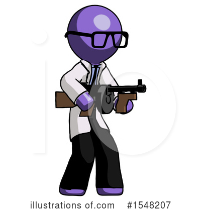 Royalty-Free (RF) Purple Design Mascot Clipart Illustration by Leo Blanchette - Stock Sample #1548207