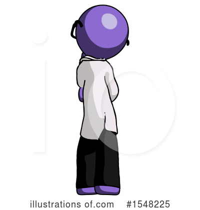 Royalty-Free (RF) Purple Design Mascot Clipart Illustration by Leo Blanchette - Stock Sample #1548225