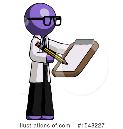 Royalty-Free (RF) Purple Design Mascot Clipart Illustration by Leo Blanchette - Stock Sample #1548227