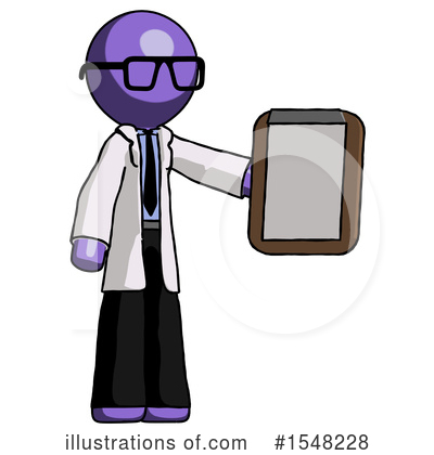 Royalty-Free (RF) Purple Design Mascot Clipart Illustration by Leo Blanchette - Stock Sample #1548228