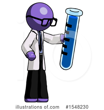 Royalty-Free (RF) Purple Design Mascot Clipart Illustration by Leo Blanchette - Stock Sample #1548230