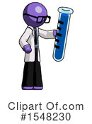 Purple Design Mascot Clipart #1548230 by Leo Blanchette