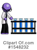 Purple Design Mascot Clipart #1548232 by Leo Blanchette