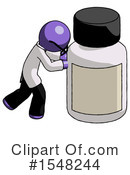 Purple Design Mascot Clipart #1548244 by Leo Blanchette