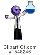 Purple Design Mascot Clipart #1548246 by Leo Blanchette