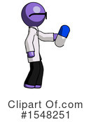 Purple Design Mascot Clipart #1548251 by Leo Blanchette