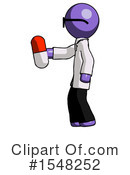 Purple Design Mascot Clipart #1548252 by Leo Blanchette