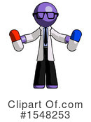 Purple Design Mascot Clipart #1548253 by Leo Blanchette