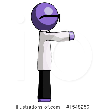 Royalty-Free (RF) Purple Design Mascot Clipart Illustration by Leo Blanchette - Stock Sample #1548256
