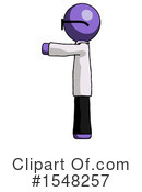 Purple Design Mascot Clipart #1548257 by Leo Blanchette