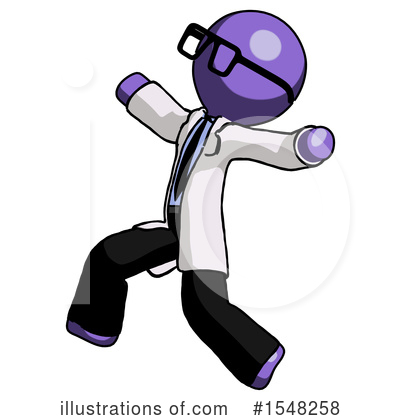 Royalty-Free (RF) Purple Design Mascot Clipart Illustration by Leo Blanchette - Stock Sample #1548258
