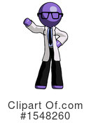 Purple Design Mascot Clipart #1548260 by Leo Blanchette
