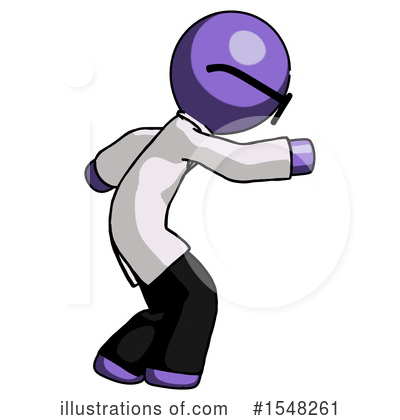 Royalty-Free (RF) Purple Design Mascot Clipart Illustration by Leo Blanchette - Stock Sample #1548261