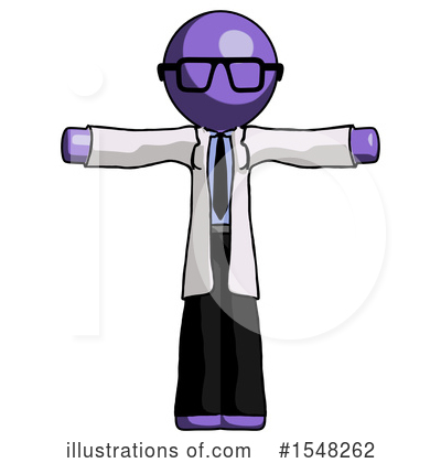 Royalty-Free (RF) Purple Design Mascot Clipart Illustration by Leo Blanchette - Stock Sample #1548262