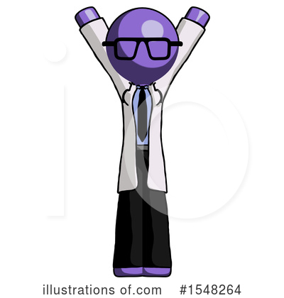 Royalty-Free (RF) Purple Design Mascot Clipart Illustration by Leo Blanchette - Stock Sample #1548264
