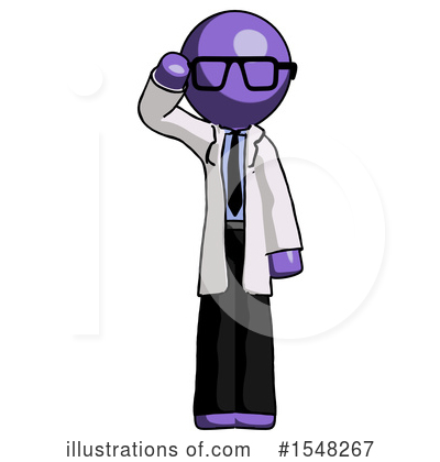 Royalty-Free (RF) Purple Design Mascot Clipart Illustration by Leo Blanchette - Stock Sample #1548267