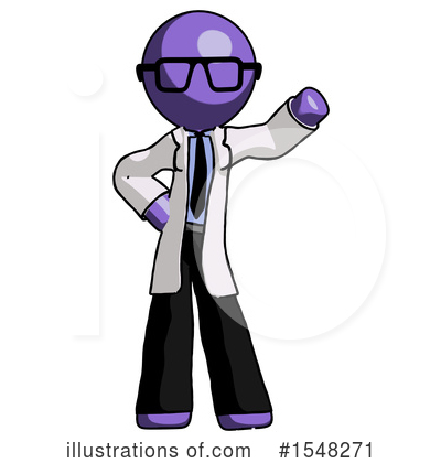 Royalty-Free (RF) Purple Design Mascot Clipart Illustration by Leo Blanchette - Stock Sample #1548271