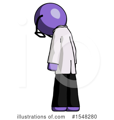 Royalty-Free (RF) Purple Design Mascot Clipart Illustration by Leo Blanchette - Stock Sample #1548280
