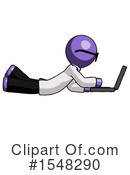Purple Design Mascot Clipart #1548290 by Leo Blanchette