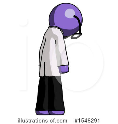 Royalty-Free (RF) Purple Design Mascot Clipart Illustration by Leo Blanchette - Stock Sample #1548291