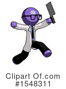 Purple Design Mascot Clipart #1548311 by Leo Blanchette