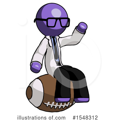 Royalty-Free (RF) Purple Design Mascot Clipart Illustration by Leo Blanchette - Stock Sample #1548312