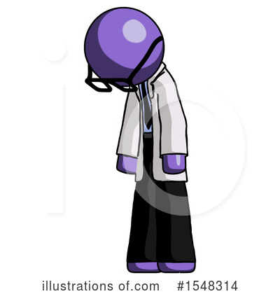 Royalty-Free (RF) Purple Design Mascot Clipart Illustration by Leo Blanchette - Stock Sample #1548314