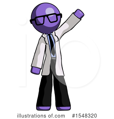 Royalty-Free (RF) Purple Design Mascot Clipart Illustration by Leo Blanchette - Stock Sample #1548320