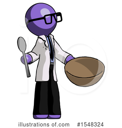 Royalty-Free (RF) Purple Design Mascot Clipart Illustration by Leo Blanchette - Stock Sample #1548324