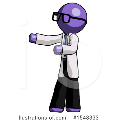 Royalty-Free (RF) Purple Design Mascot Clipart Illustration by Leo Blanchette - Stock Sample #1548333