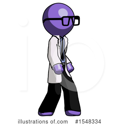 Royalty-Free (RF) Purple Design Mascot Clipart Illustration by Leo Blanchette - Stock Sample #1548334
