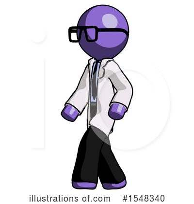 Royalty-Free (RF) Purple Design Mascot Clipart Illustration by Leo Blanchette - Stock Sample #1548340
