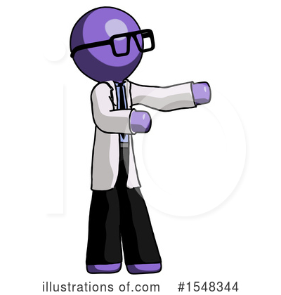 Royalty-Free (RF) Purple Design Mascot Clipart Illustration by Leo Blanchette - Stock Sample #1548344