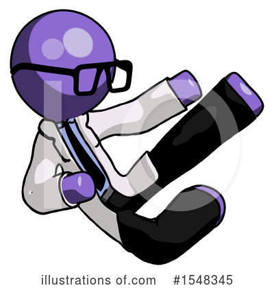 Royalty-Free (RF) Purple Design Mascot Clipart Illustration by Leo Blanchette - Stock Sample #1548345