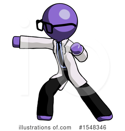 Royalty-Free (RF) Purple Design Mascot Clipart Illustration by Leo Blanchette - Stock Sample #1548346