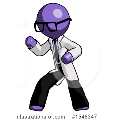 Royalty-Free (RF) Purple Design Mascot Clipart Illustration by Leo Blanchette - Stock Sample #1548347