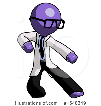 Royalty-Free (RF) Purple Design Mascot Clipart Illustration by Leo Blanchette - Stock Sample #1548349