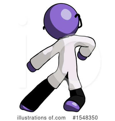 Royalty-Free (RF) Purple Design Mascot Clipart Illustration by Leo Blanchette - Stock Sample #1548350