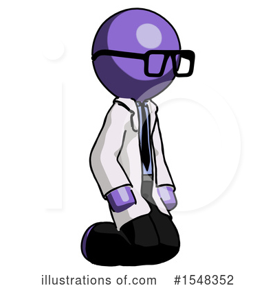 Royalty-Free (RF) Purple Design Mascot Clipart Illustration by Leo Blanchette - Stock Sample #1548352
