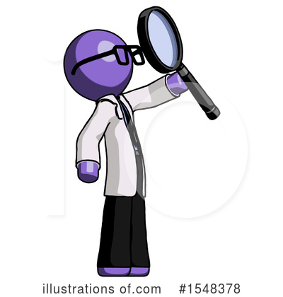 Royalty-Free (RF) Purple Design Mascot Clipart Illustration by Leo Blanchette - Stock Sample #1548378