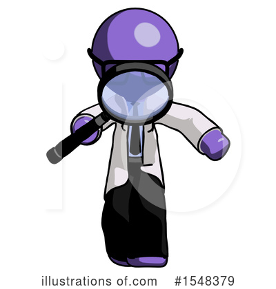 Royalty-Free (RF) Purple Design Mascot Clipart Illustration by Leo Blanchette - Stock Sample #1548379