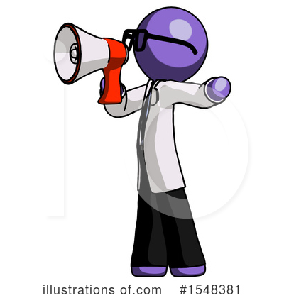 Royalty-Free (RF) Purple Design Mascot Clipart Illustration by Leo Blanchette - Stock Sample #1548381