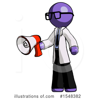 Royalty-Free (RF) Purple Design Mascot Clipart Illustration by Leo Blanchette - Stock Sample #1548382