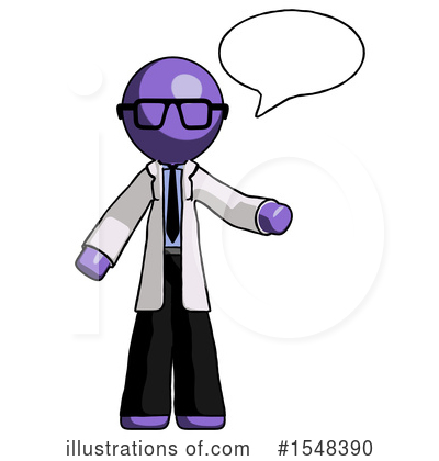 Royalty-Free (RF) Purple Design Mascot Clipart Illustration by Leo Blanchette - Stock Sample #1548390